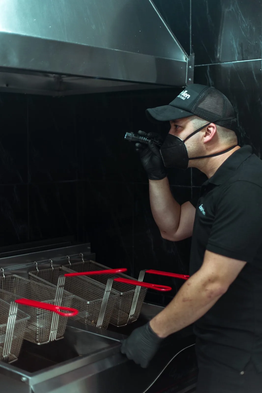 Equipo de Kontrollen en inspección técnica de control de plagas